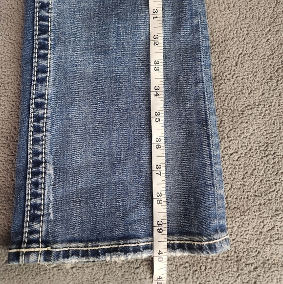 Vigoss Jeans Womens 4 Slim Boots Medium Wash - Picture 15 of 16